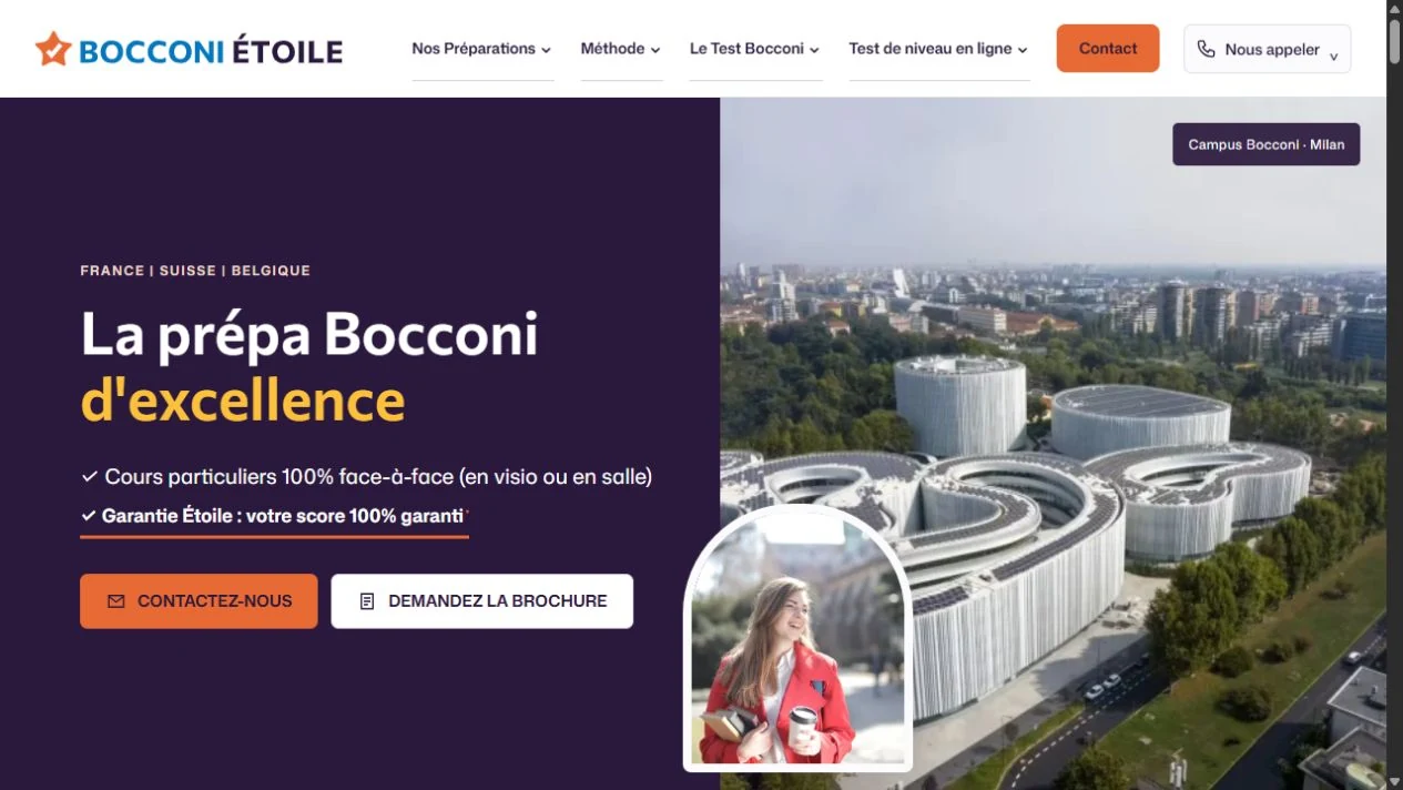 Préparation Bocconi
